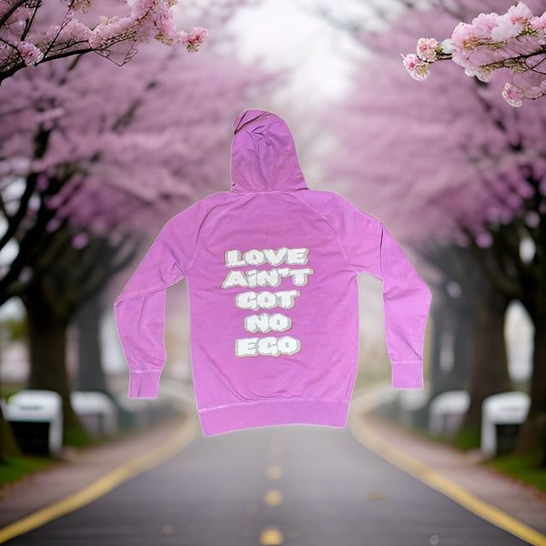 Lavender No Ego Vintage Hoodie