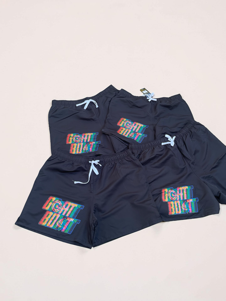 Black Glitch shorts