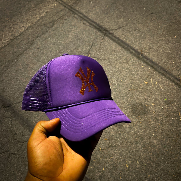 Violet Plum Trucker