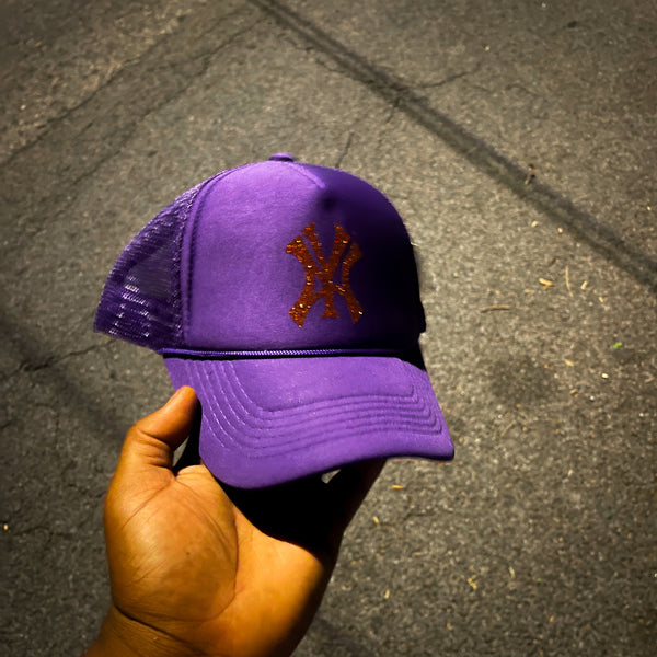 Violet Plum Trucker