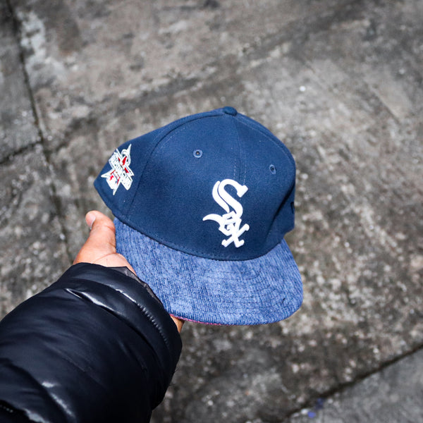 Corduroy White Socks