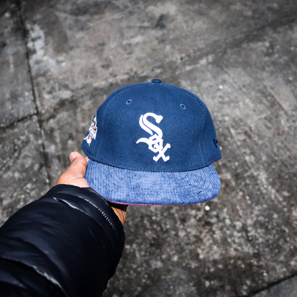 Corduroy White Socks