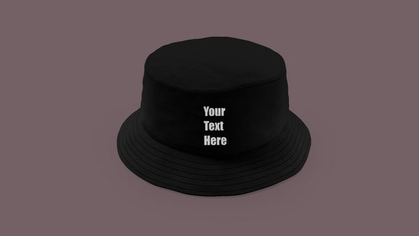 Custom bucket hats
