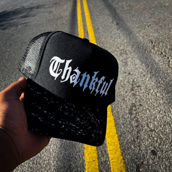 Black Thankful Trucker